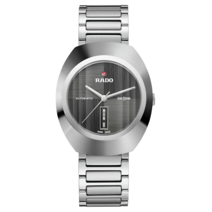 Rado DiaStar Original Automatic Watch Grey Dial 38MM Steel Bracelet