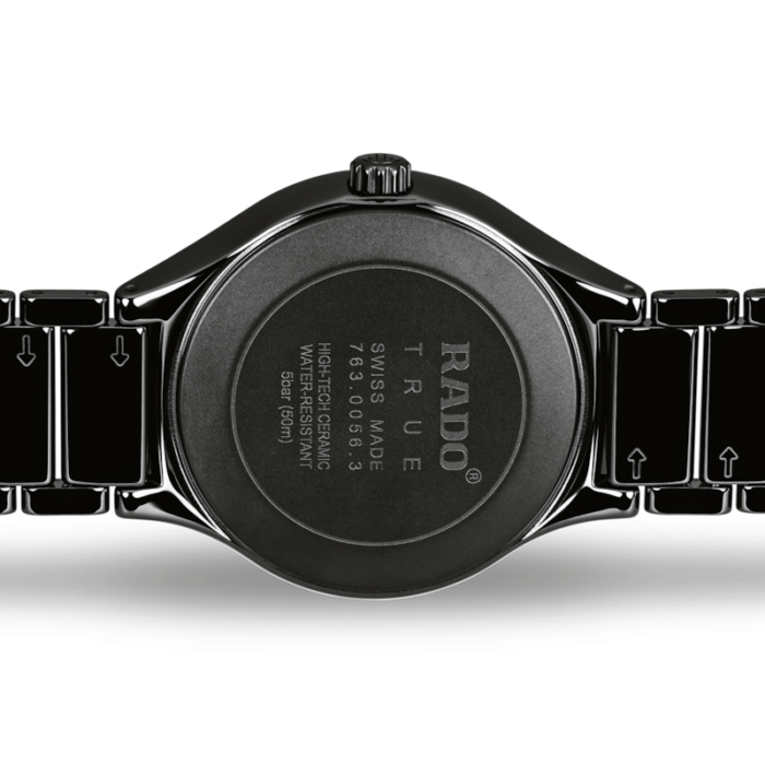 Montre Rado True Automatic Cadran Noir Bracelet Céramique 40MM