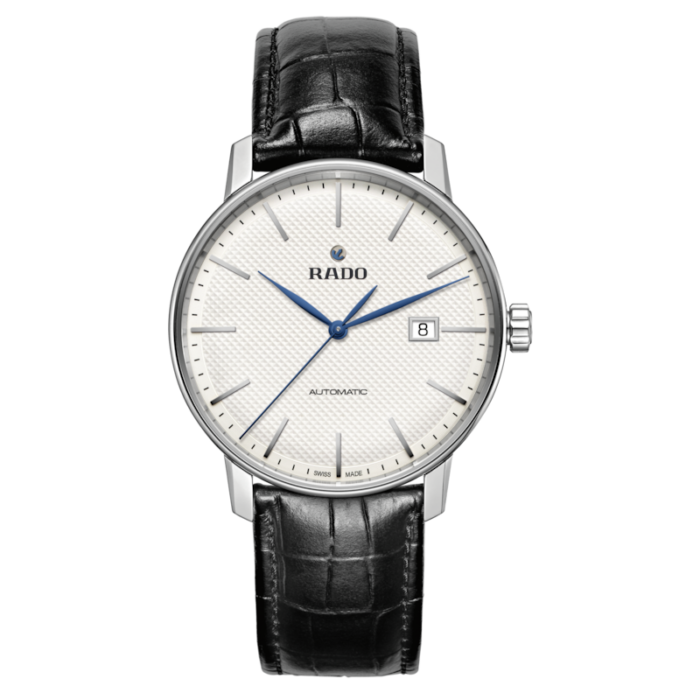 Montre Rado Coupole Classic Automatic Cadran Blanc Bracelet Cuir 41MM