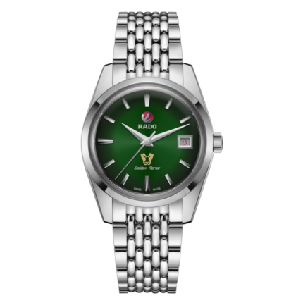 Montre Rado Golden Horse Automatic Cadran Vert Bracelet Acier 37MM