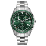 Montre Rado HyperChrome Chrono Quartz Cadran Vert Bracelet Acier 44.9MM