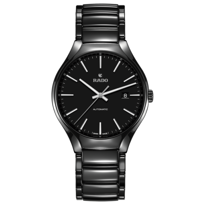 Montre Rado True Automatic Cadran Noir Bracelet Céramique 40MM