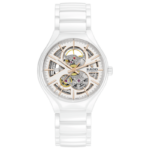 Montre Rado True Automatic Cadran Blanc Bracelet Céramique 40MM