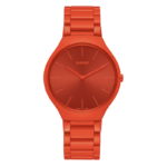 Montre Rado True Thinline Les Couleurs™ Le Corbusier Powerful Orange Quartz Bracelet Céramique 39MM