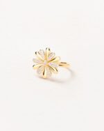 Bague Poiray Flower Diamants Or Jaune