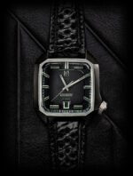Montre MARCH LA.B AM2 Millésime Mars 2021 Édition Limitée Bracelet Alligator Noir