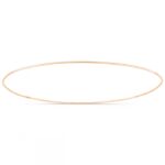 Bracelet Ginette NY Circle Bangle Or Rose