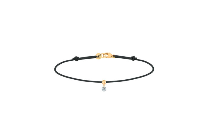 Bracelet La Brune & La Blonde BB Cordon Diamant Or Jaune