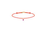 Bracelet La Brune & La Blonde BB Cordon Rubis Or Rose