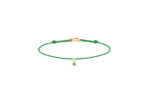 Bracelet La Brune & La Blonde BB Cordon Tsavorite Or Jaune