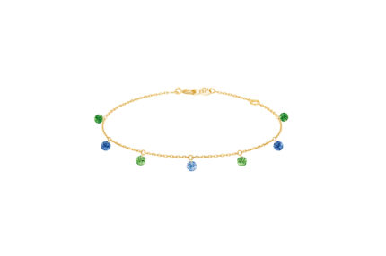 Bracelet La Brune &amp; La Blonde Confetti Rio Yellow Gold