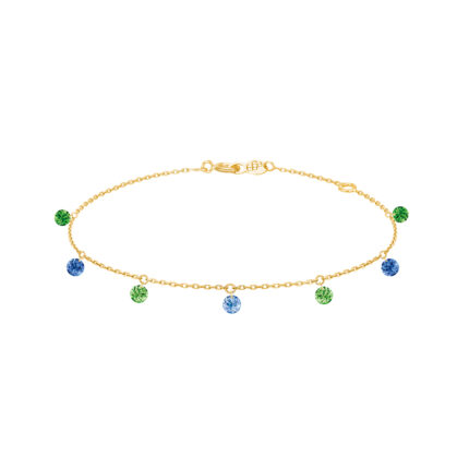 Bracelet La Brune & La Blonde Confetti Rio Or Jaune