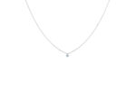 Collier La Brune & La Blonde 360° Diamant Solitaire Or Blanc