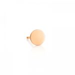 Boucle d'Oreille Ginette NY Solo Mini Ever Disc Stud Or Rose