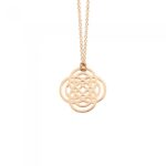 Collier Ginette NY Mini Purity On Chain Or Rose