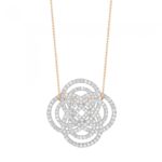 Collier Ginette NY Baby Diamond Purity On Chain Or Rose