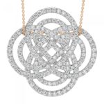 Collier Ginette NY Baby Diamond Purity On Chain Or Rose