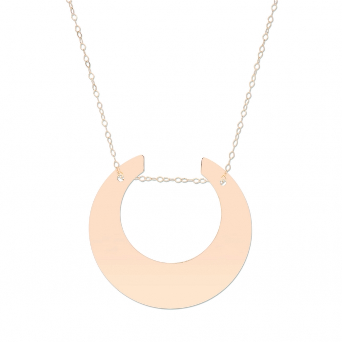 Collier Ginette NY Jumbo Masai Or Rose