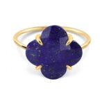 Bague Morganne Bello Victoria Lapis Lazuli Or Jaune