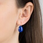 Earrings Morganne Bello Friandise  Lapis Lazuli  Yellow Gold