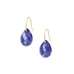 Earrings Morganne Bello Friandise  Lapis Lazuli  Yellow Gold