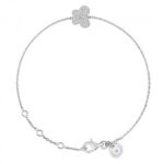 Bracelet Morganne Bello Baby Boom Papillon Diamants Or Blanc