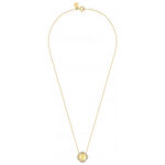 Collier Morganne Bello Victoria Diamants Citrine + Diamants Or Jaune