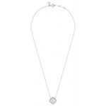 Collier Morganne Bello Victoria Diamants Nacre Blanche + Diamants Or Blanc