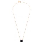 Necklace Morganne Bello Victoria  Diamonds Onyx + Rose Gold Diamonds