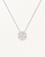 Collier Poiray Flower Diamants Or Blanc