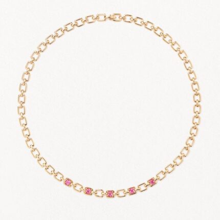 Collier Poiray Indrani Rubellite Or Jaune