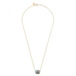 Collier Morganne Bello Friandise Coussin Labradorite Or Jaune