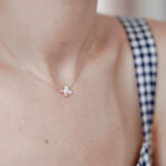 Necklace Morganne Bello Baby Boom  Butterfly PM Pink Mother-of-Pearl Pink Gold