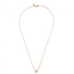 Necklace Morganne Bello Baby Boom  Butterfly PM Pink Mother-of-Pearl Pink Gold