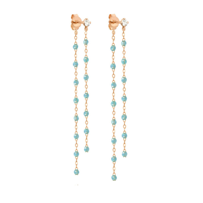 Boucles d'Oreilles gigi CLOZEAU Dansantes Classique Gigi Diamants Or