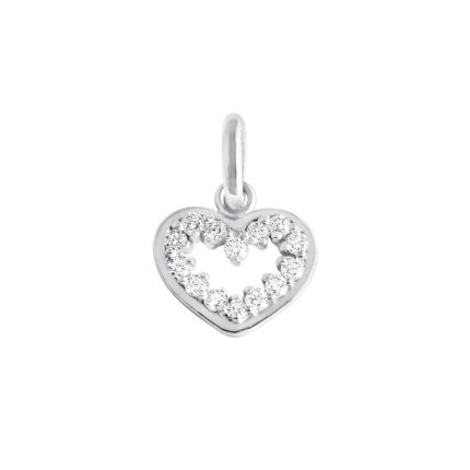 Pendant gigi CLOZEAU Coeur Suprême Diamants Gold