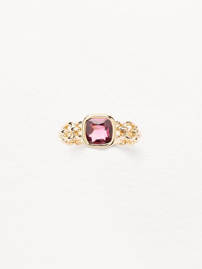 Ring Poiray Indrani Rhodolite Yellow Gold