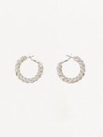 Boucles d'Oreilles Poiray Dune de Poiray Or Blanc