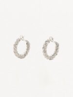 Boucles d'Oreilles Poiray Dune de Poiray Or Blanc