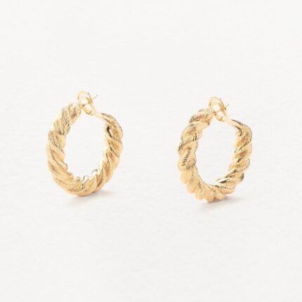 Boucles d'Oreilles Poiray Dune de Poiray Or Jaune