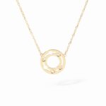 Collier Dinh Van Pulse Diamants Or Jaune