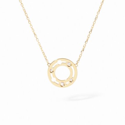 Collier Dinh Van Pulse Diamants Or Jaune