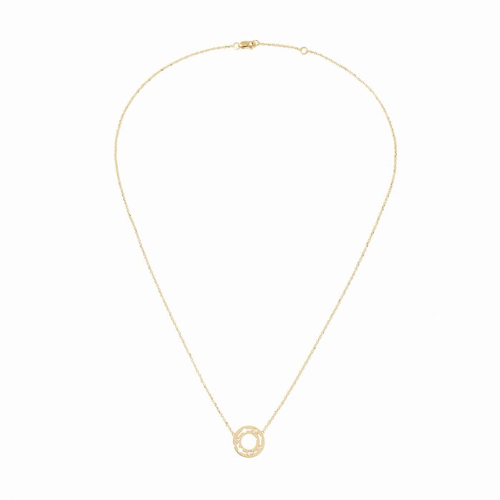 Collier Dinh Van Pulse Diamants Or Jaune