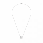 Collier Dinh Van Pulse Or Blanc Et Diamants