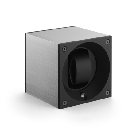 SwissKubik Masterbox Automatic Watchwinder Brushed Aluminium