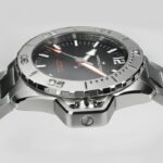 Montre Hamilton Khaki Navy Frogman Auto Cadran Noir Bracelet Acier 41MM