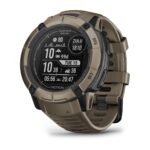 Montre Garmin Instinct 2X Solar Tactical Beige Coyotte Connectée Bracelet Caoutchouc 50MM