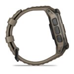 Montre Garmin Instinct 2X Solar Tactical Beige Coyotte Connectée Bracelet Caoutchouc 50MM