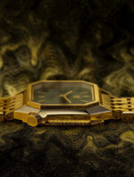 Montre MARCH LA.B Lady Mansart Quartz Grall Or 18 Carats Cadran Blanc Bracelet Acier Or 26MM