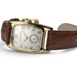 Montre Hamilton American Classic Boulton Quartz Indiana Jones Cadran Blanc Bracelet Cuir